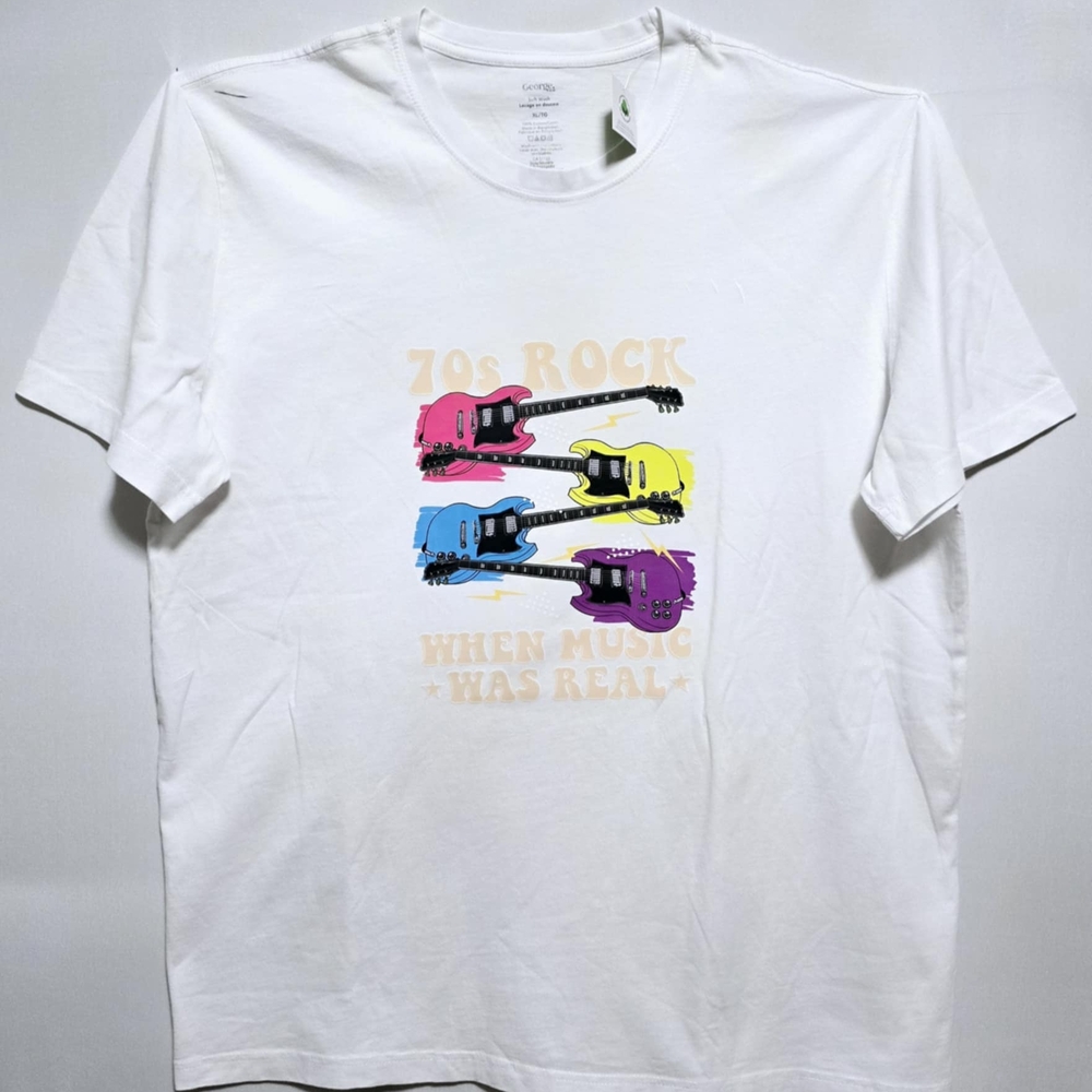 Men Cotton On White Graphic T-Shirt